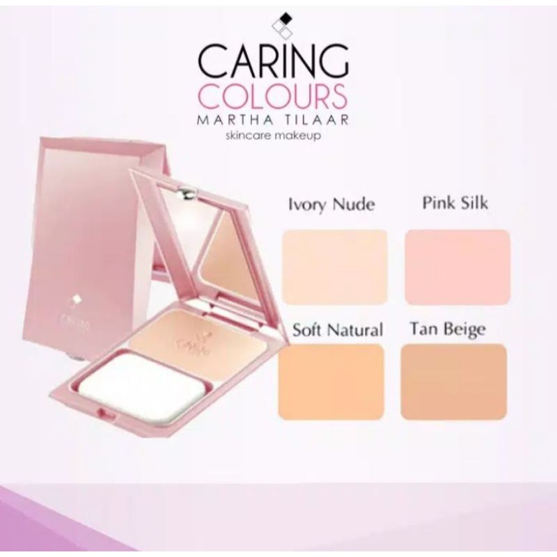 Caring Colours Dual Action Cake Everlast 03 Soft Natural 14gr