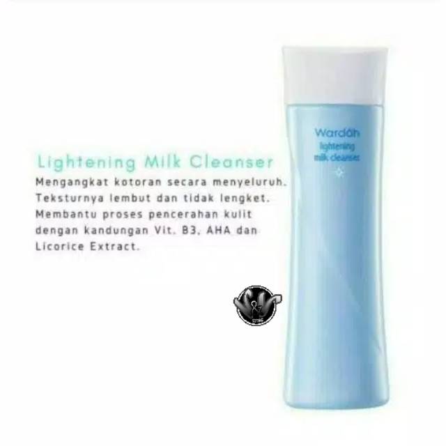 WARDAH LIGHTENING MILK CLEANSER/WARDAH/MILK CLEANSER/PERAWATAN WAJAH/PEMBERSIH WAJAH/SUSU PEMBERSIH