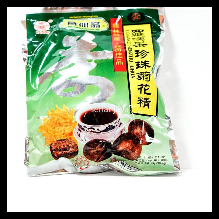 

BIG SALE! Lo Han Kuo Zhenzhu Juhua 10 Sachet - Lohankuo - Luo Han Guo