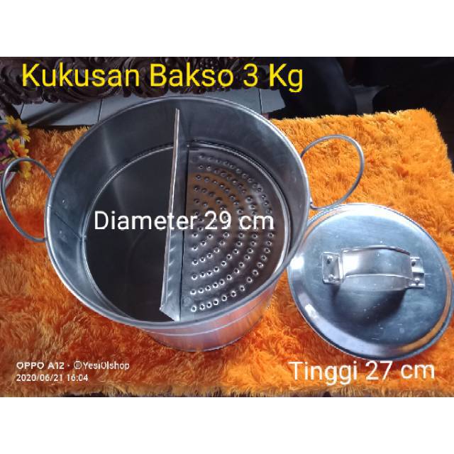 Dandang Bakso / Kukusan Bakso 3kilo