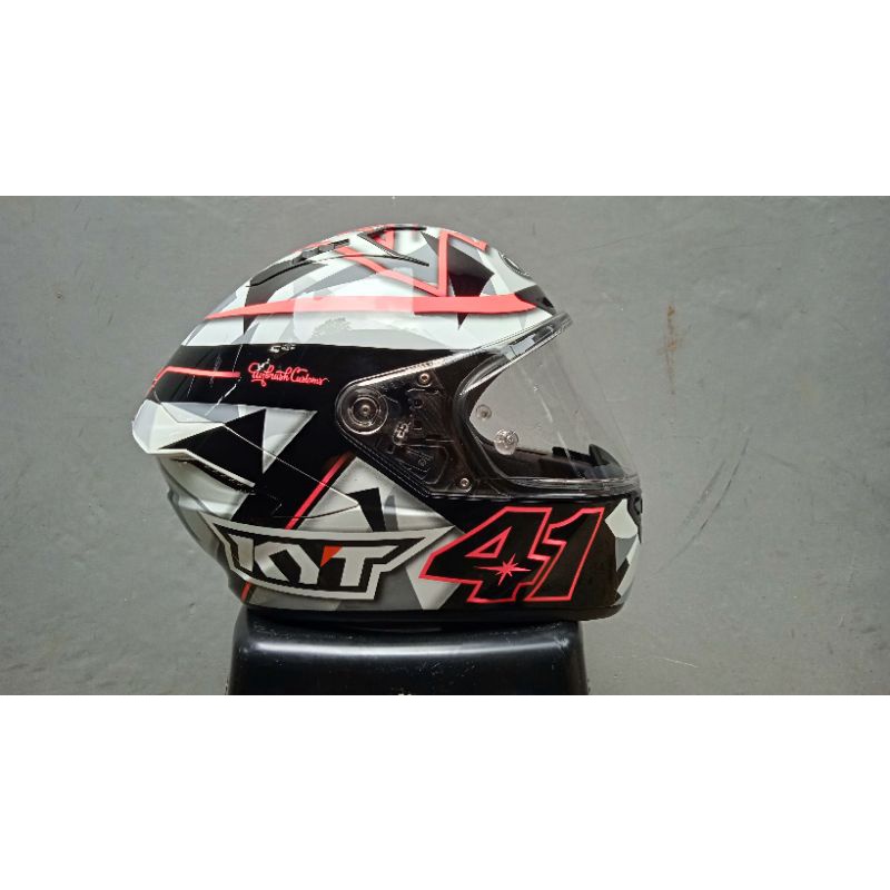 kyt nx race not nfr nfj ttc arai nolan airoh agv k3sv k1 njs kairoz