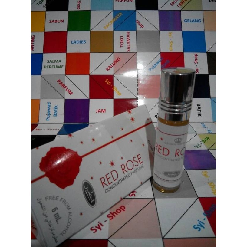 Parfum RED ROSE Roll On Non Alkohol 6 ml