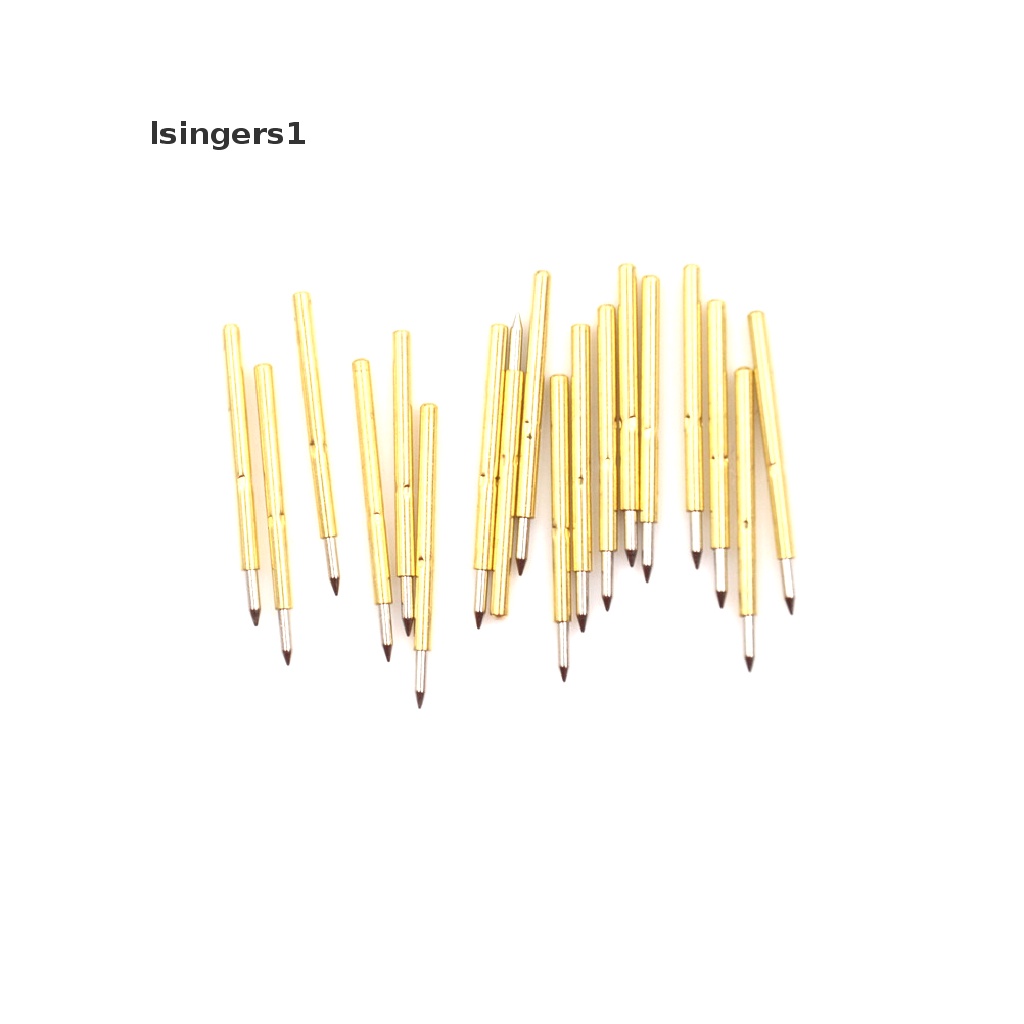 (lsingers1) 100pcs / Set Pin Pogo P75-B1 Diameter 1.0mm Untuk Alat Pertukangan