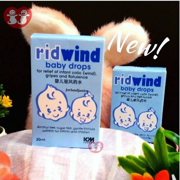 Ridwind Baby Drops 30ml