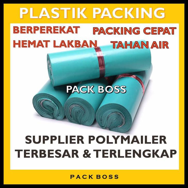 

Kualitas Terbaik Polymailer Hijau Tosca 20X35 Plastik Packaging Online Shop Ada Lem Nya