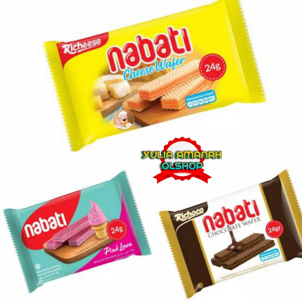 

Nabati Wafer- Netto 20 gr