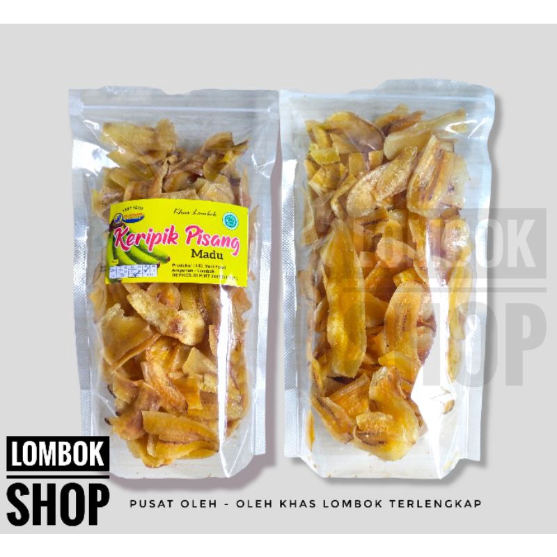 

Keripik Pisang Madu Khas Lombok Kualitas Terbaik 200 Gram