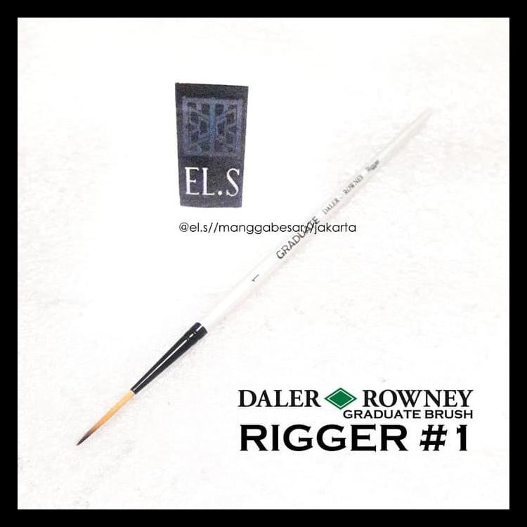 

Terlaris Daler Rowney Graduate Brush Rigger 1 (Kuas Lukis)