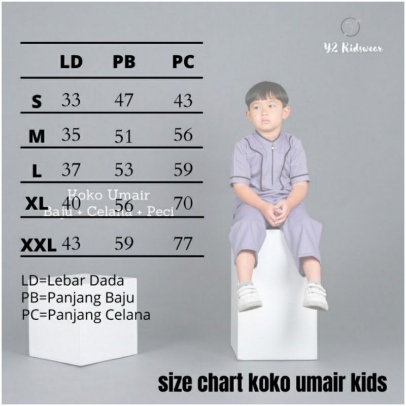 Setelan Koko Umair ||ORIGINAL by (Y2 &amp; MD Kids Wear)