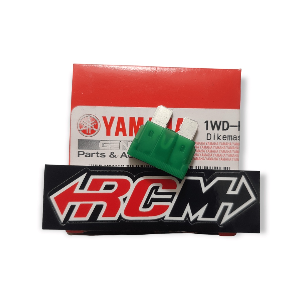 1WD-H2151-01  SEKRING SEKRENG SIKRING SEKERENG SEKERING TANAM KABEL BODI BODY KECIL BL FUSE MINI AMPER AMPRE 30A 30 A NMAX N-MAX N MAX AEROX ORI ORIGINAL YAMAHA YGP ASLI