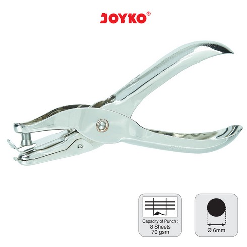 JOYKO ONE HOLE PUNCH - ETONA PU-34 / 1101 PELUBANG KERTAS / KANGARO PEMBOLONG KERTAS 1 HOLE BISA 8 LEMBAR