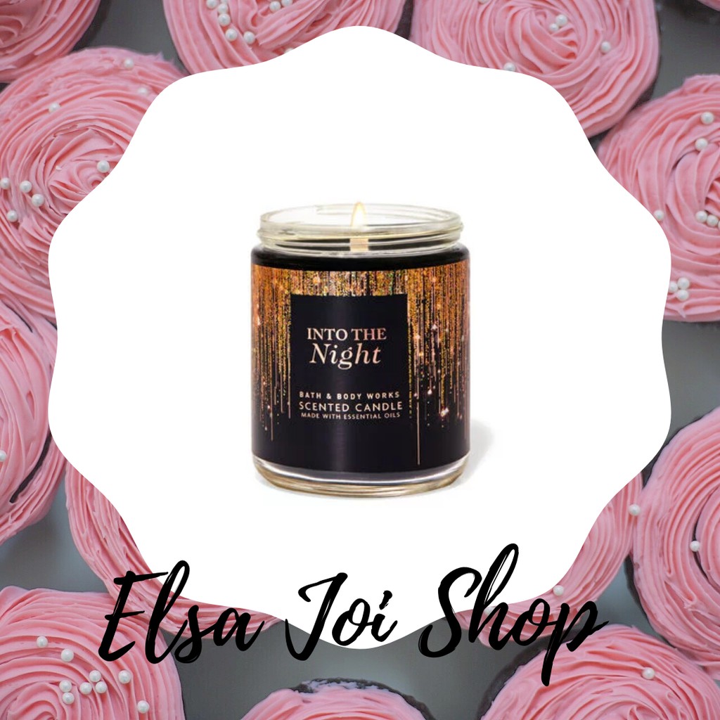 Bath &amp; Body Works Into The Night Single Wick Candle