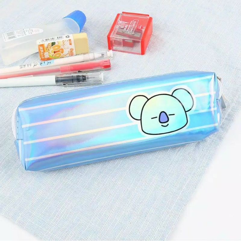 

Tempat Pensil Anak,Tempat Pensil BTS Hologram