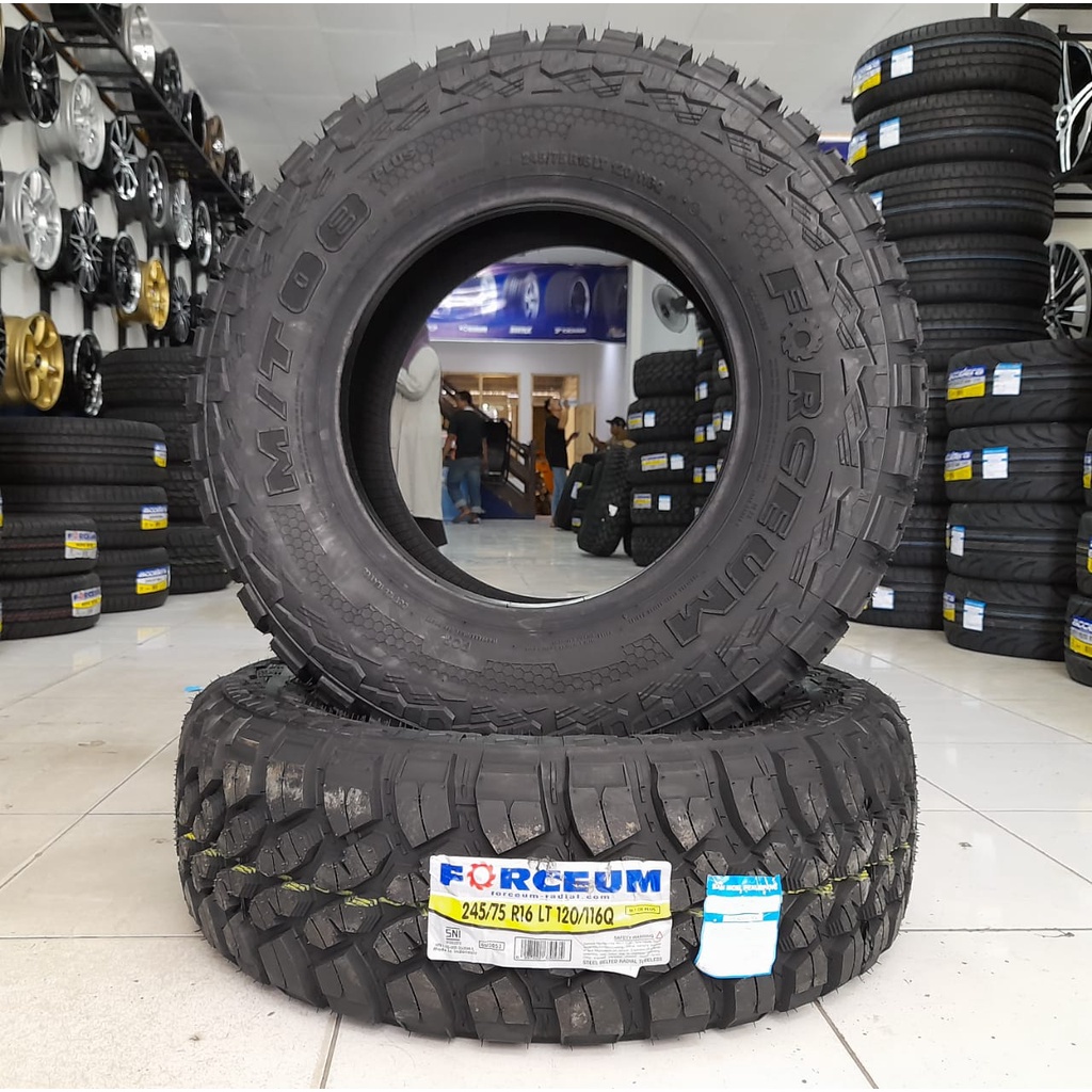 BAN LAPANGAN 245/75 R16 FORCEUM M/T 245 75 R16 BAN LOKAL BERKUALITAS