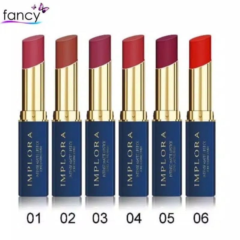 Medan Termurah Best seller Intense Matte Lipstick Implora longlasting finish