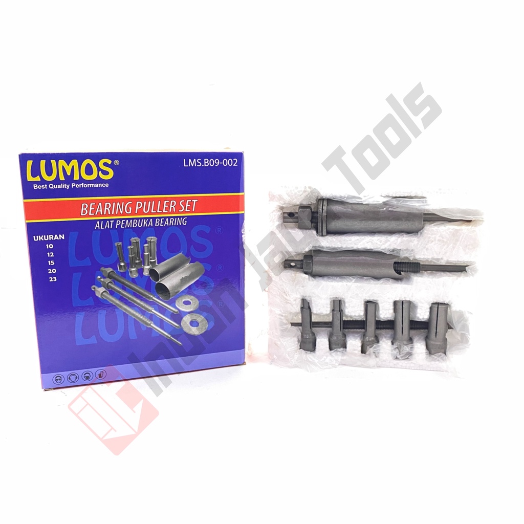 LUMOS Bearing Puller Set 5 Pcs Treker Lepas Pembuka Bearing Laher Tutup CVT Disassemblerr