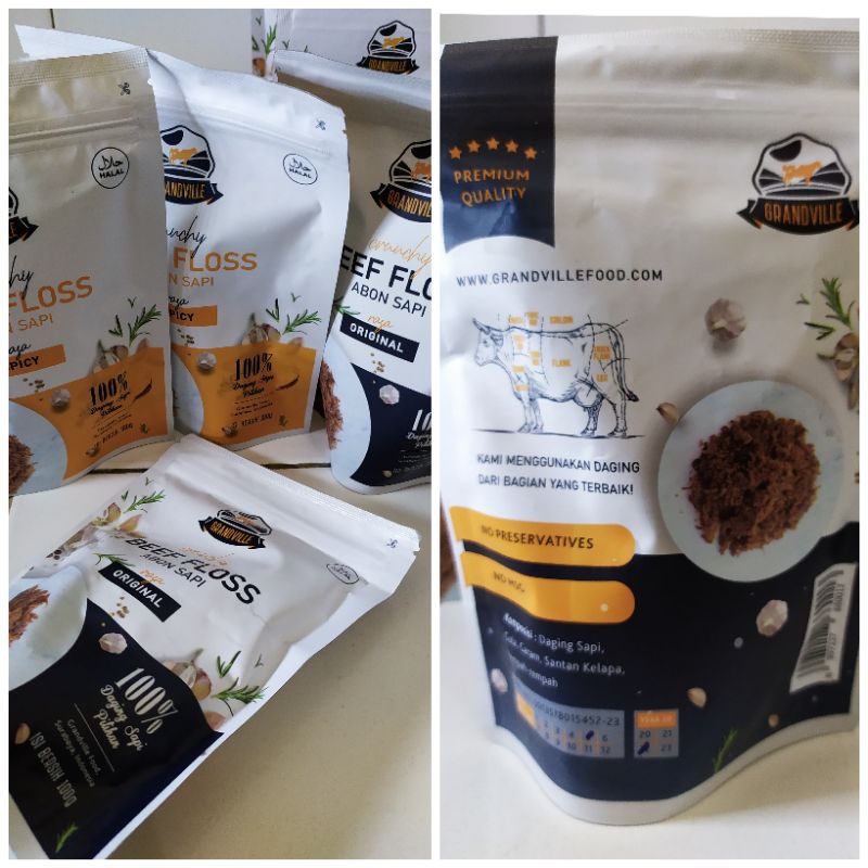 

Paket hemat 2pcs beef floss