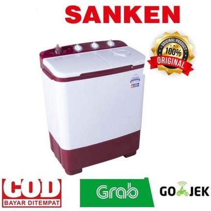 Mesin Cuci Sanken TW 7750 HP 2 Tabung 7,5 Kg