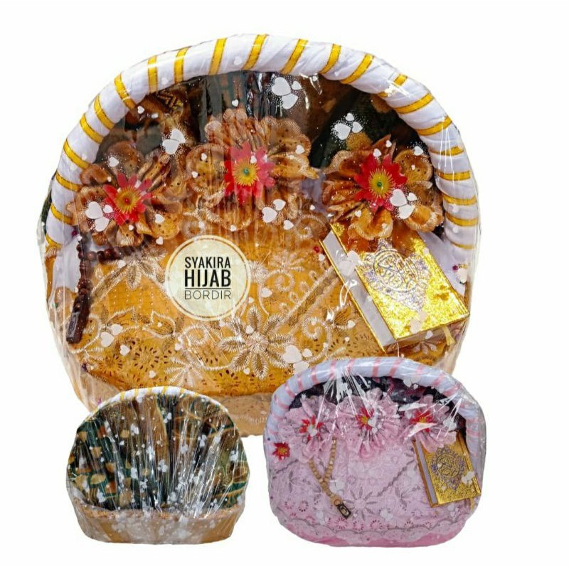 HANTARAN MAHAR SEPERANGKAT ALAT SHOLAT KERANJANG