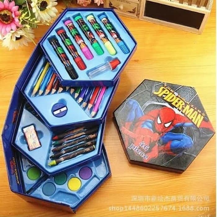 

me263 Crayon Set 4 Tangkai isi 46 4in1