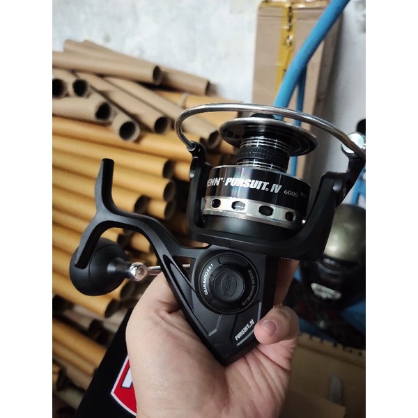 reel pancing penn terbaru pursuit IV 5000 6000 8000 power handel