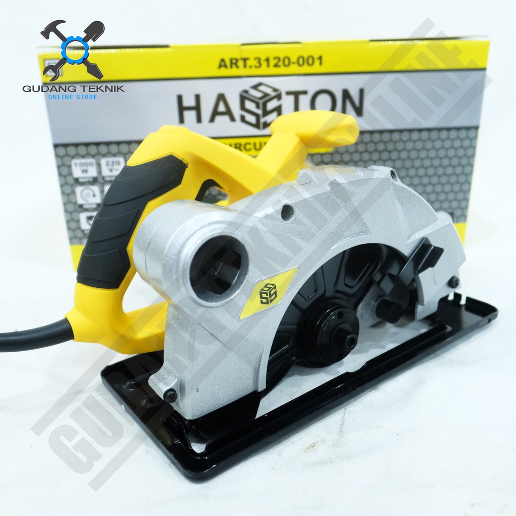 Mesin Circular Saw 7&quot; HASSTON PROHEX 3120-001 / Gergaji Circle Potong 7 Inch 3120 001 HASTON