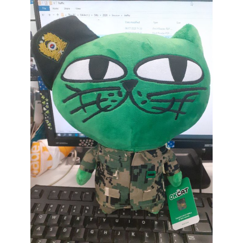 [ORIGINAL] OKCAT - OKCAT DOLL MILITARY LOOK