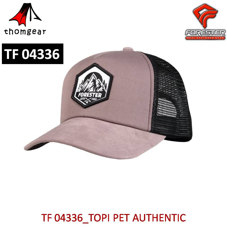 Thomgear Topi Forester Tf 04336 Topi Pet With Jala Authentic