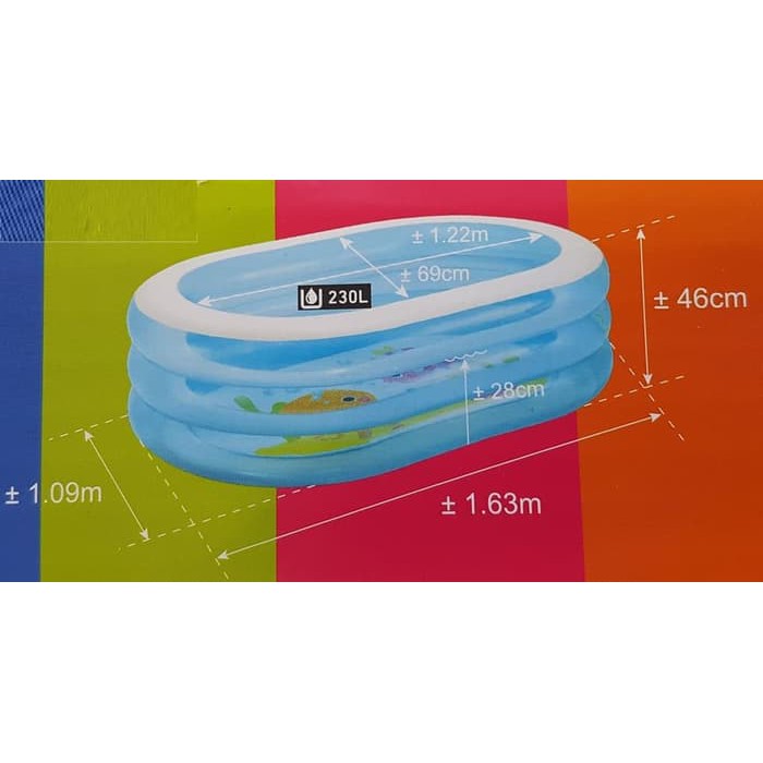 Kolam Renang Anak Ahoy Pirate Friends Swiming Pool - INTEX 57482