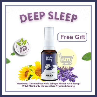 GENTLE BABY DEEP SLEEP / MINYAK TELON / ESSENSIAL OIL AROMATHERAPY / SOLUSI IMSOMNIA SUSAH TIDUR PULAS DAN NYENYAK MENINGKATKAN KUALITAS TIDUR