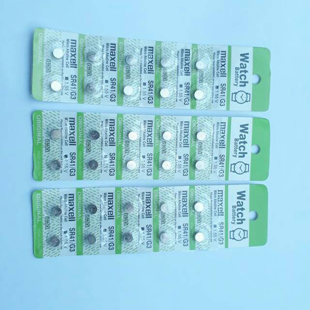 Baterai Lr41 Maxell