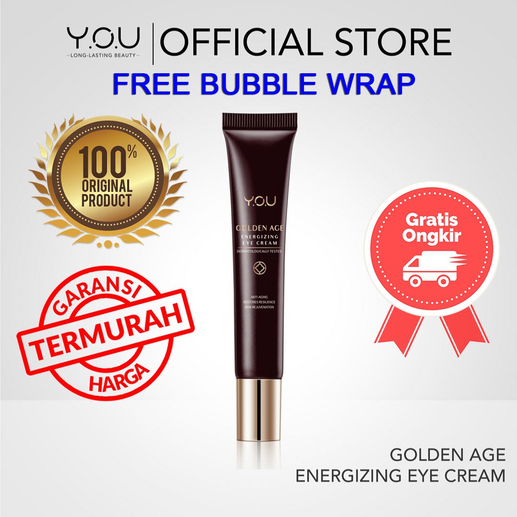 YOU Golden Age Energizing Eye Cream 15g [ Intense Eye Firming Treatment]