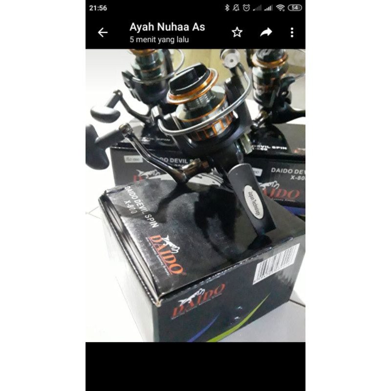 Reel Daido Devil Spin-x 800