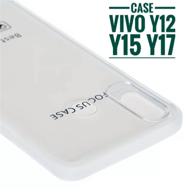 Case Vivo Y12 Y15 Y17 Auto fokus Clear