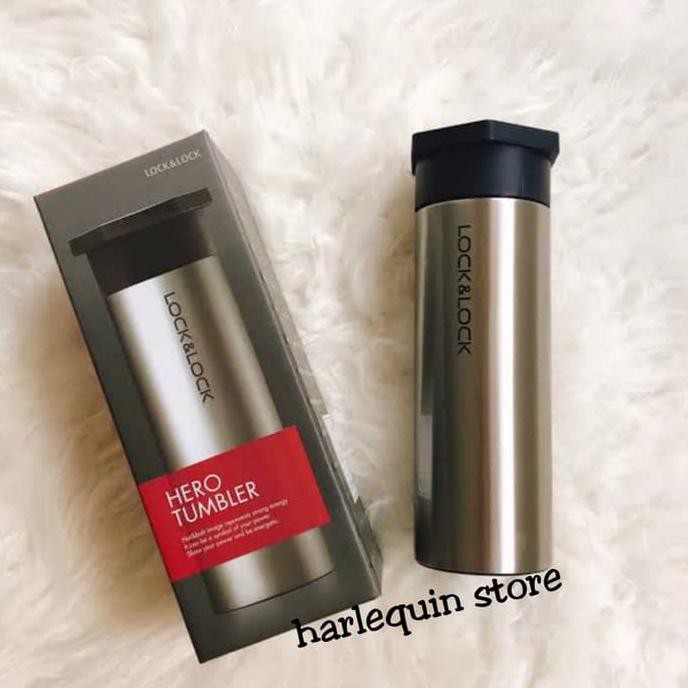 terjangkau Tumbler Termos Lock n Lock - Hot and Cold Hero Tumbler - Hitam dijamin awet