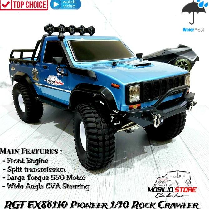 RGT EX 86110 Pioneer 1/10 RC Rock Crawler 4x4 Offroad