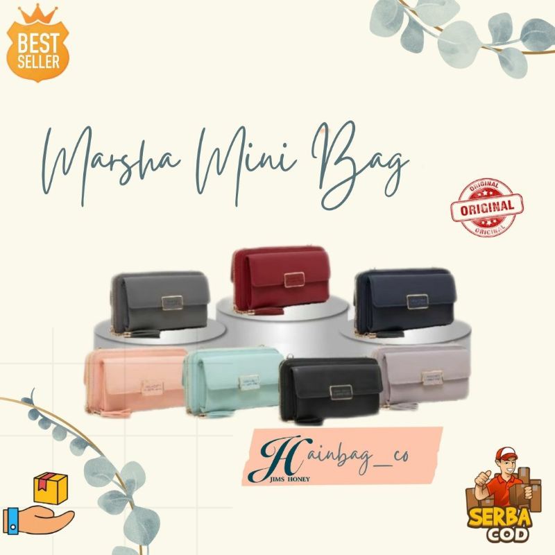 Jim's Honey - Marsha Mini Bag/ Tas Selempang Multifungsi by Jims Honey / Restok Marsha Mini Bag