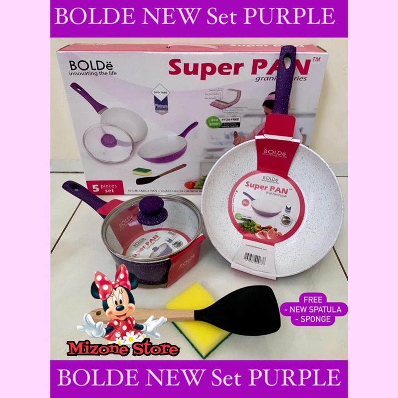 Bolde Super Pan Granite Set Blackpink