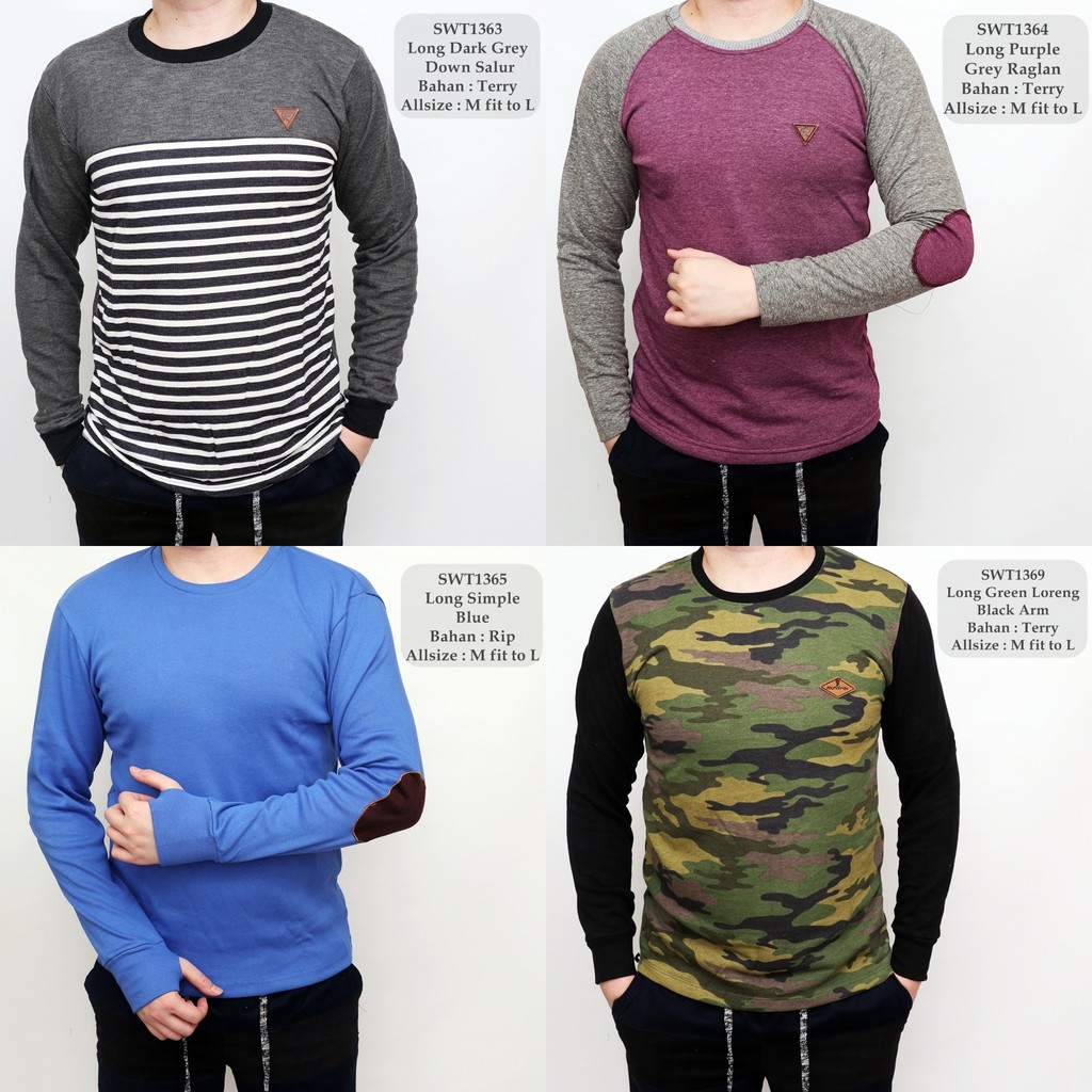 Sweater Fashion Cowok / Sweater Casual Pria / Sweater Distro Terbaru Hits G312