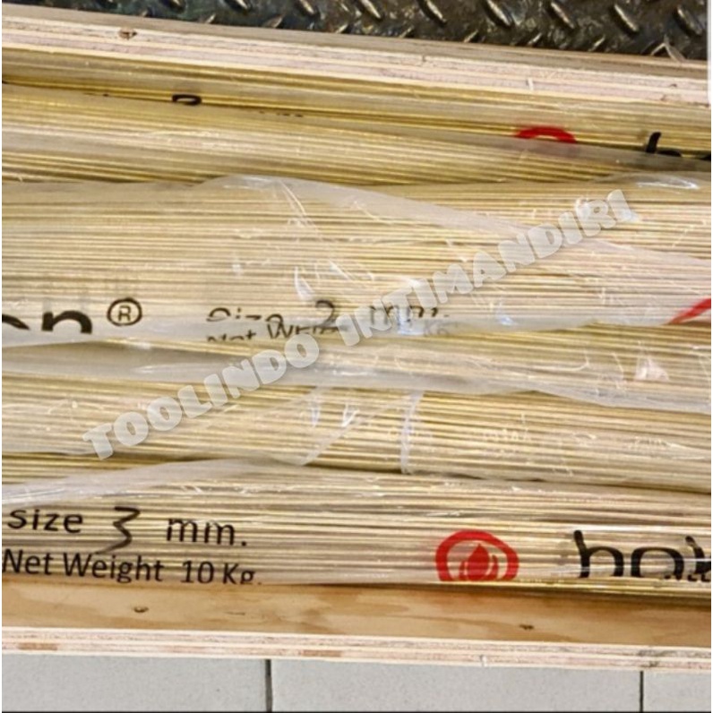 Kawat Las Kuningan Hakanson 2mm 4mm