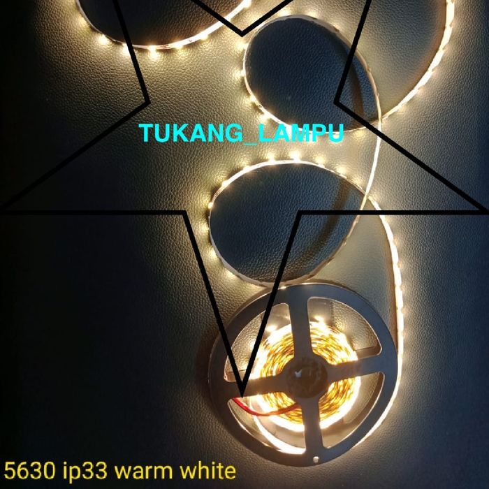 LAMPU LED STRIP 5630 IP33 PUTIH WARM WHITE - WARM WHITE