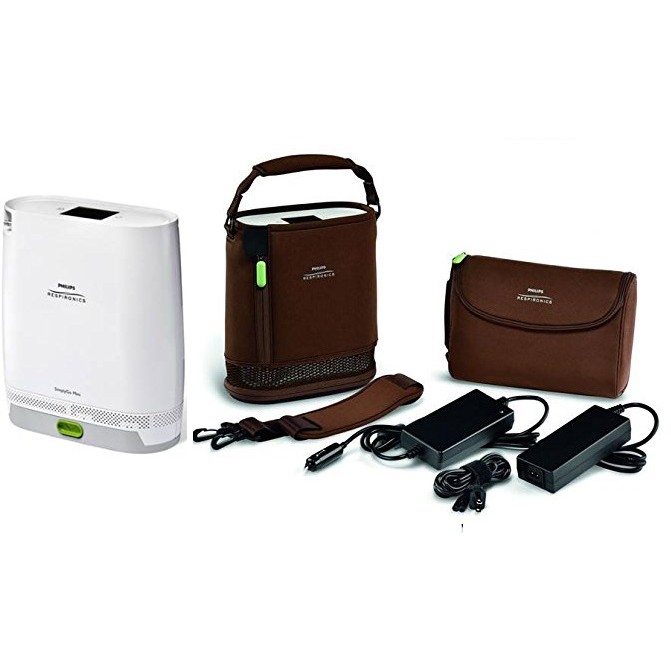 SimplyGo Mini Oxygen Concentrator + Extended Battery - Oxygen Portable Untuk Travel