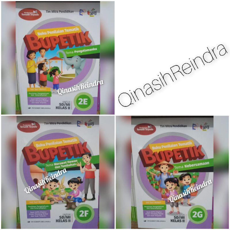 BUPETIK SD/Mi Kelas 2 K13 revisi Semester 2