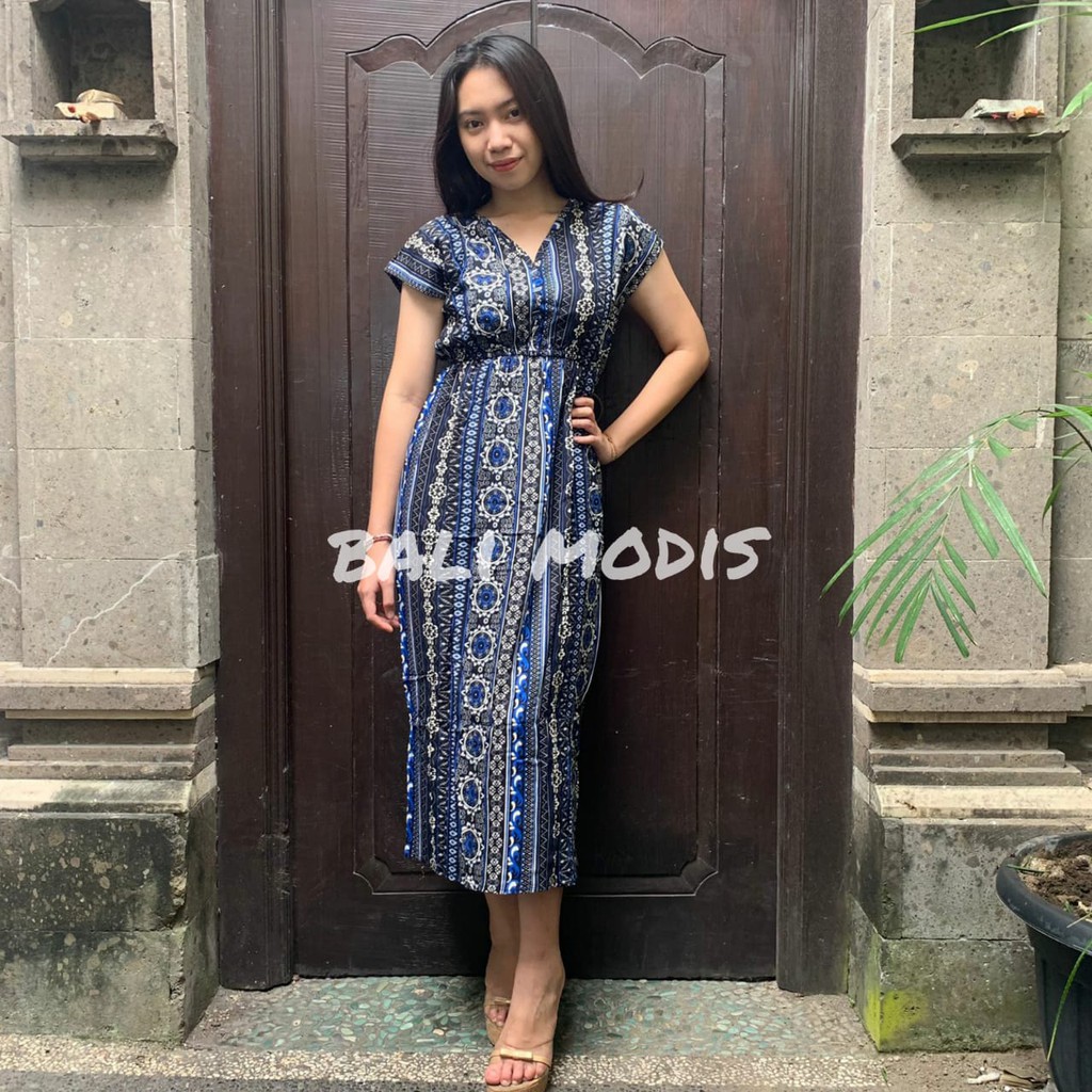 DASTER MANOHARA MOTIF ETNIK DRESS BALI