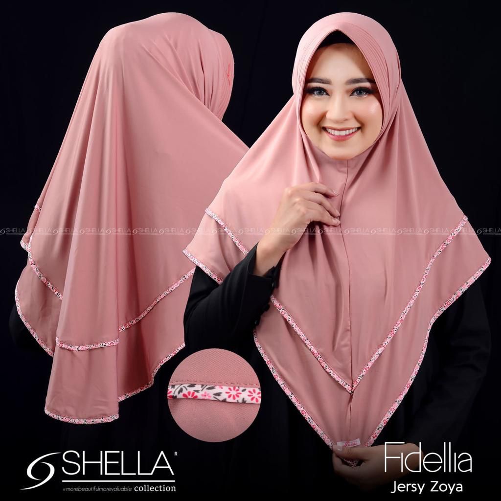 Jilbab Jersey Shella Fidella Ori