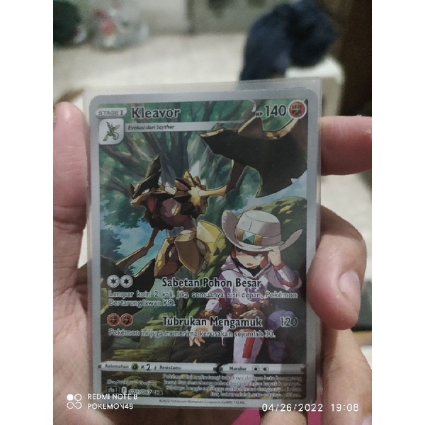 kartu pokemon bahasa Indonesia kleavor