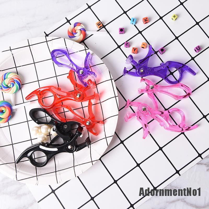 (Adornmentno1) 2pcs / set Penjepit Bulu Mata 3d Bahan Plastik Untuk Makeup / Kosmetik Wanita