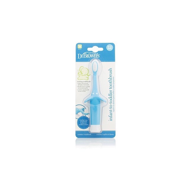 Dr Brown's Infant-to-Toddler Toothbrush / Sikat Gigi