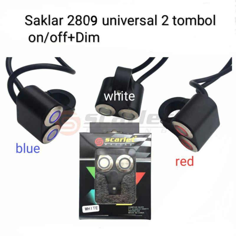 SAKLAR LAMPU ON/OF+DIM BISA BUAT LAMPU TEMBAK