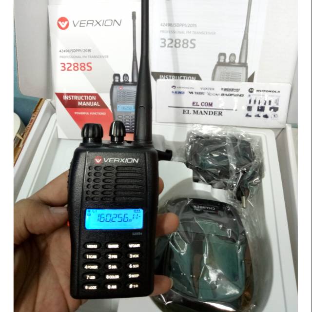 HT VERXION 3288S VHF ORIGINAL MURAH - JUAL HT VERXION 3288 ORIGINAL RESMI